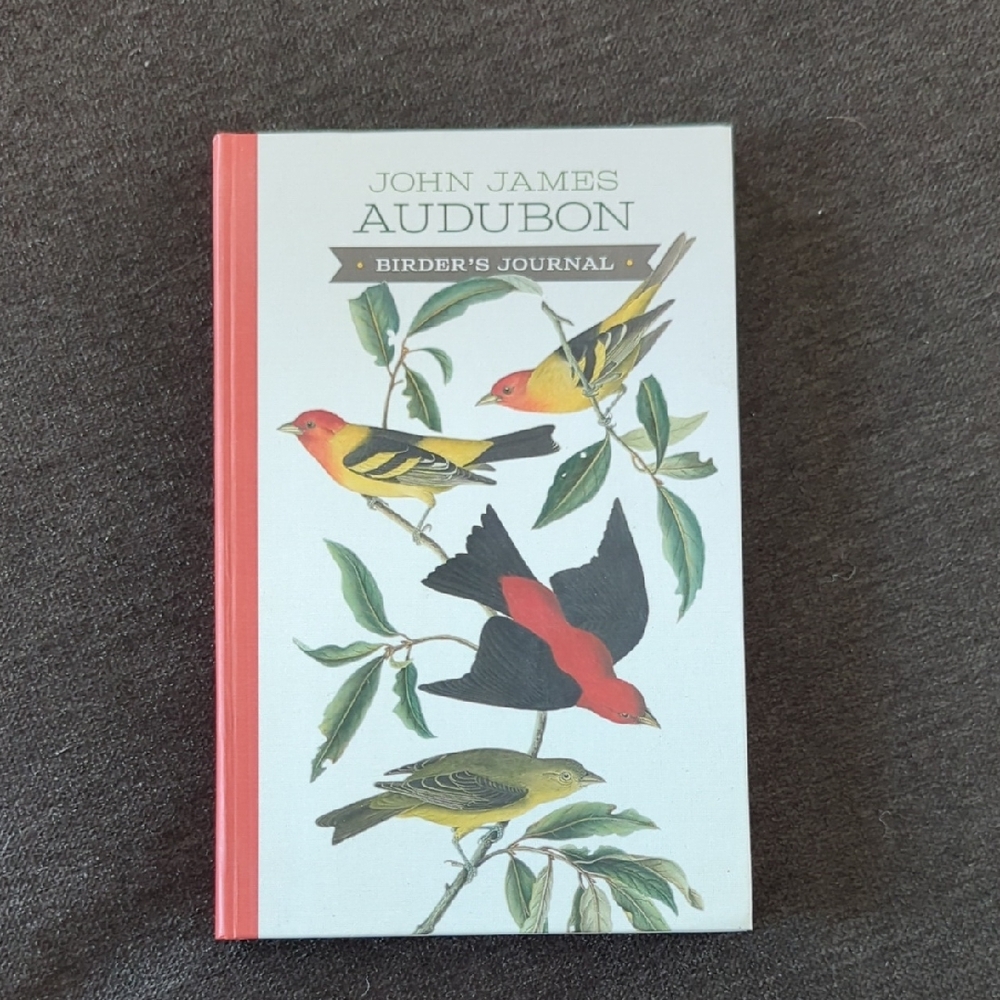 Birder's Journal - Red and White Hardcover